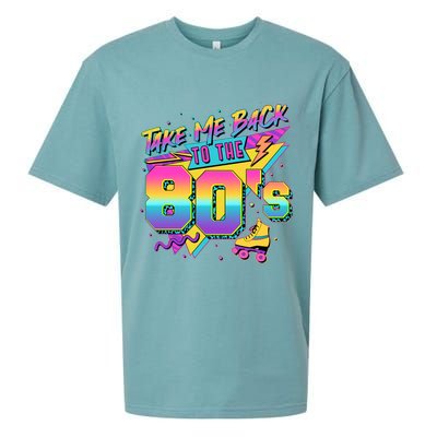 Retro Take Me Back To The 80s Eighties Sueded Cloud Jersey T-Shirt