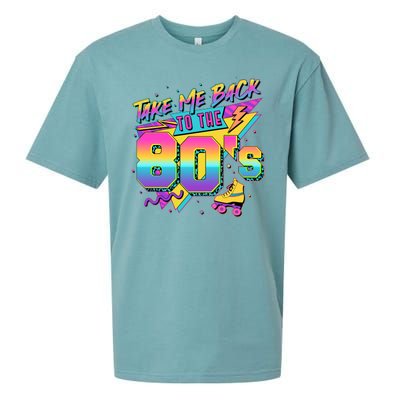 Retro Take Me Back To The 80s Eighties Sueded Cloud Jersey T-Shirt