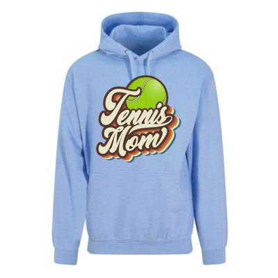 Retro Tennis Mom Sports Mama Mothers Day Gift Unisex Surf Hoodie