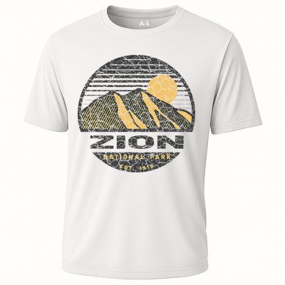 Road Trip Mount Zion National Park Utah Mountain Sunset Art Performance Shirt