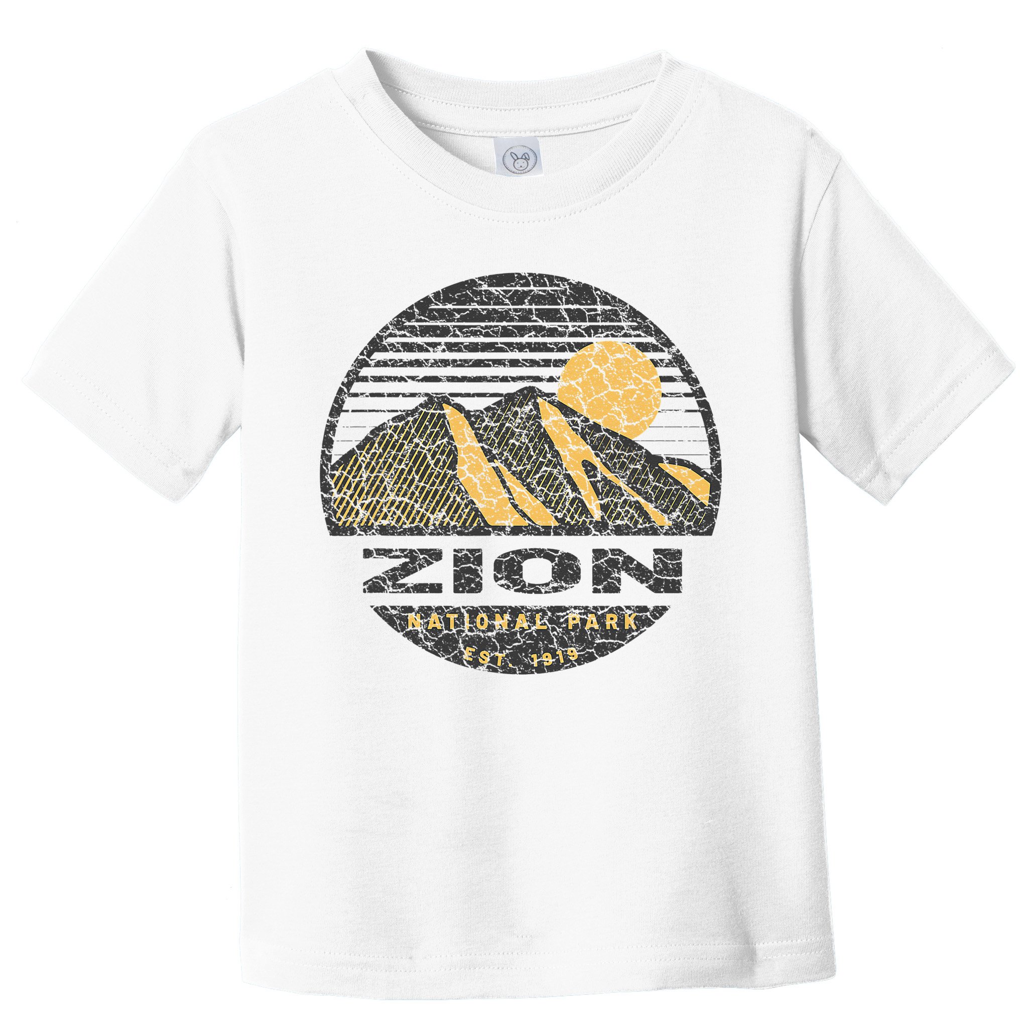 Road Trip Mount Zion National Park Utah Mountain Sunset Art Toddler T-Shirt