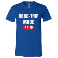 Road Trip Modeon For Road Trippin Travelers Gift V-Neck T-Shirt