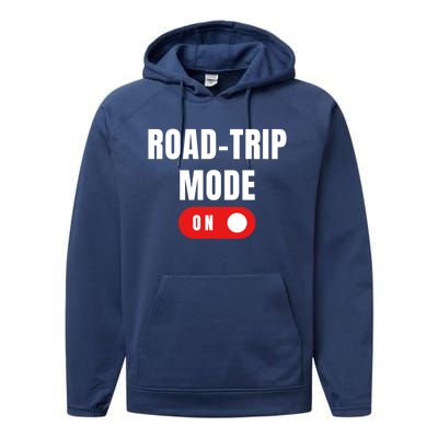 Road Trip Modeon For Road Trippin Travelers Gift Performance Fleece Hoodie