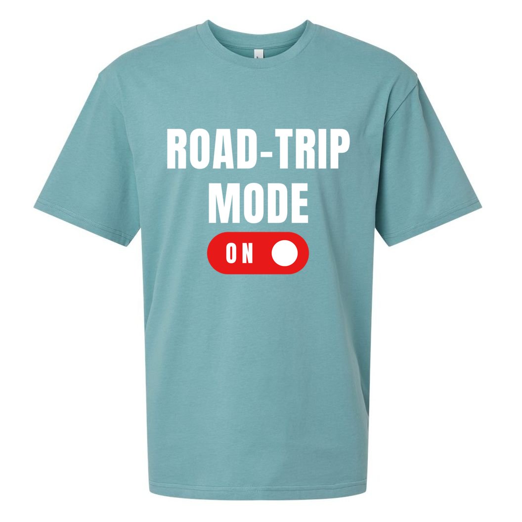 Road Trip Modeon For Road Trippin Travelers Gift Sueded Cloud Jersey T-Shirt