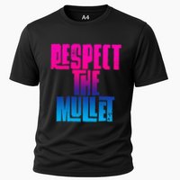 Respect The Mullet Gulf Shores Alabama Fishing Cooling Performance Crew T-Shirt
