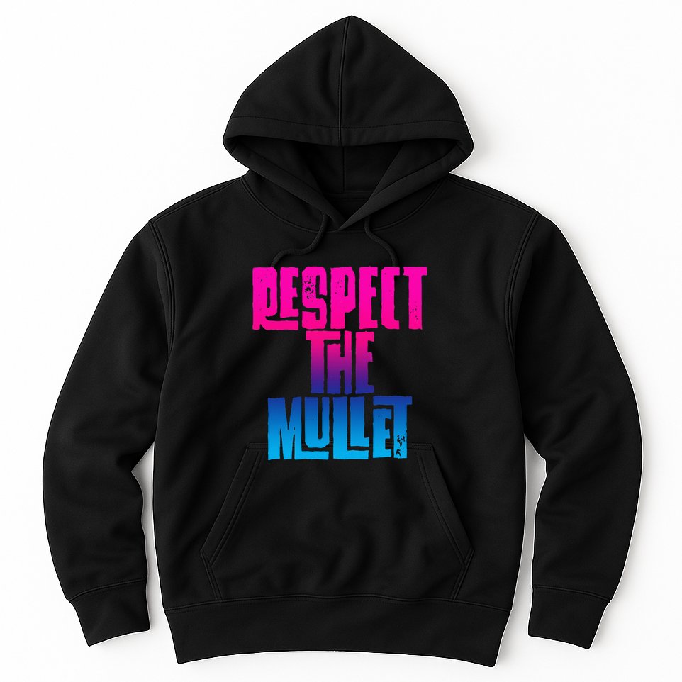 Respect The Mullet Gulf Shores Alabama Fishing Hoodie