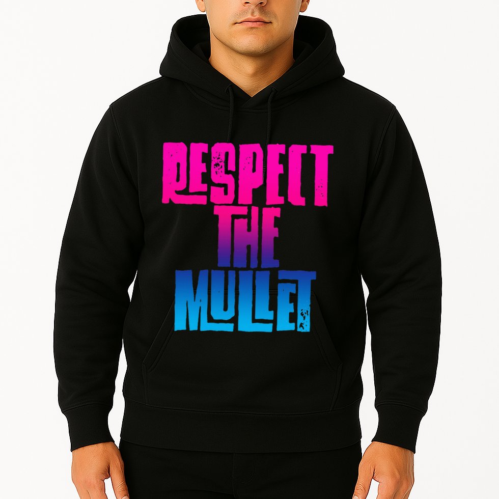 Respect The Mullet Gulf Shores Alabama Fishing Hoodie