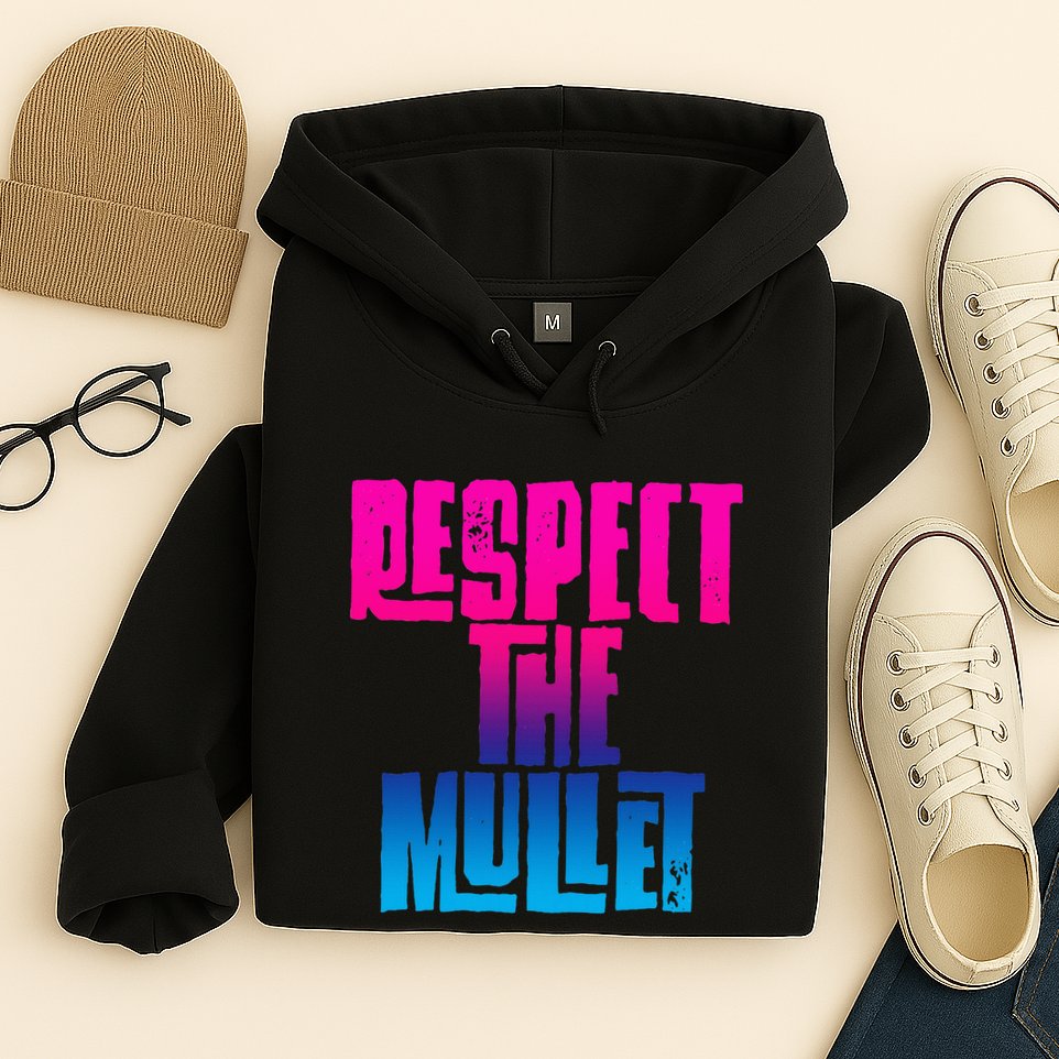 Respect The Mullet Gulf Shores Alabama Fishing Hoodie
