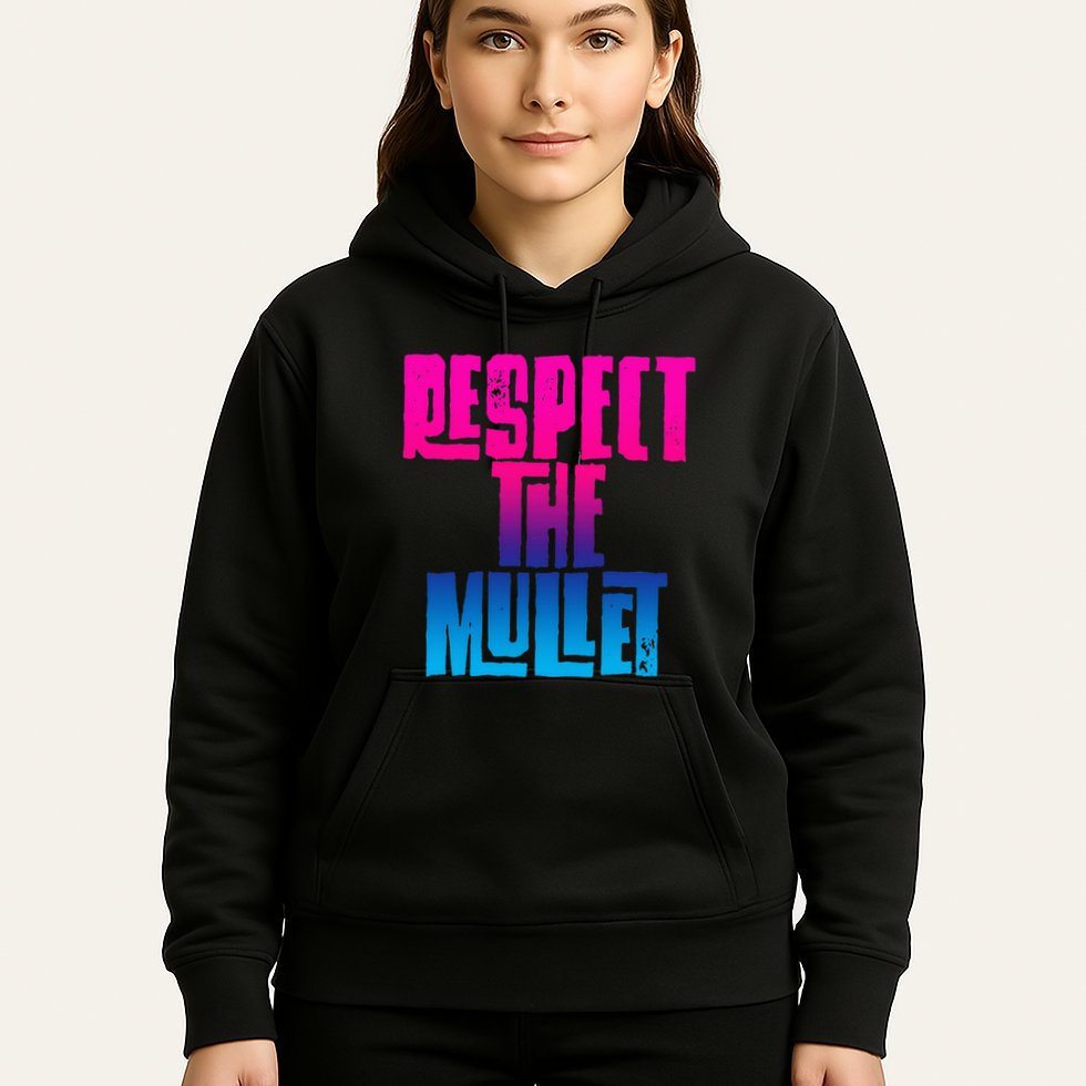 Respect The Mullet Gulf Shores Alabama Fishing Hoodie
