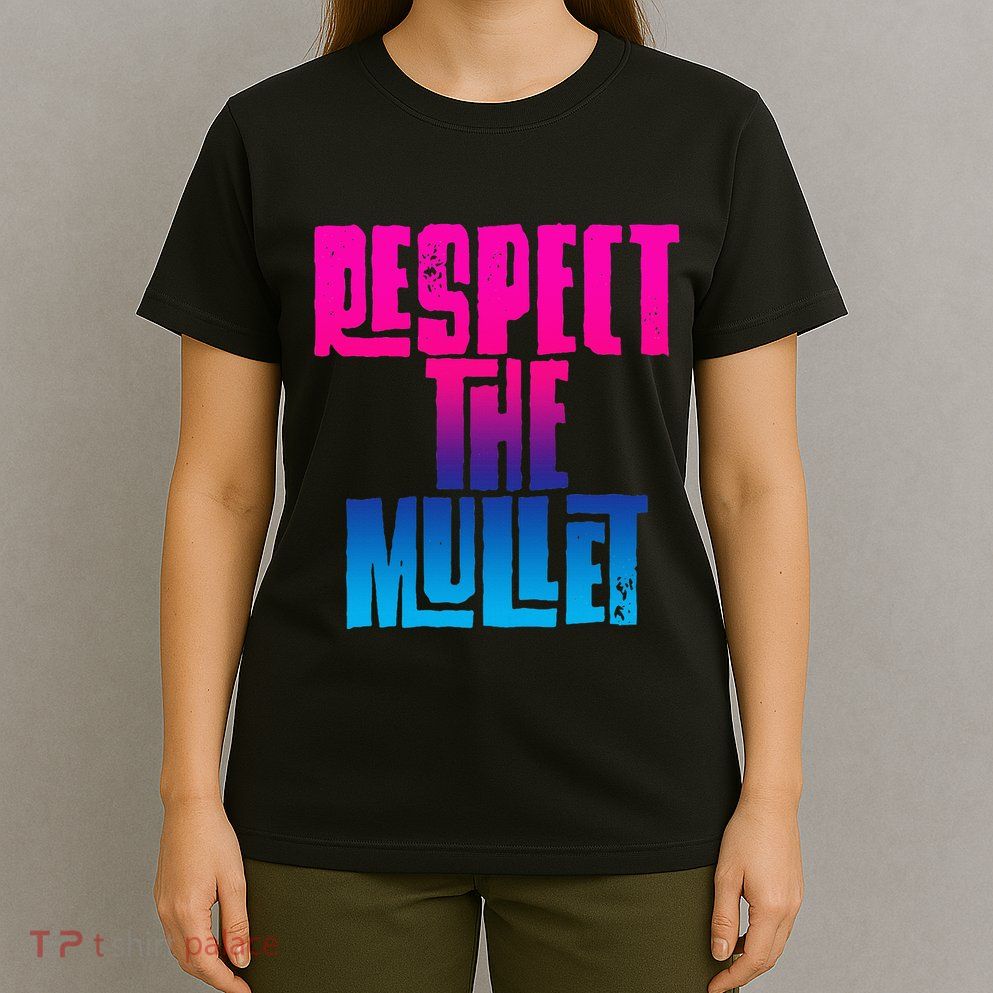 Respect The Mullet Gulf Shores Alabama Fishing T-Shirt