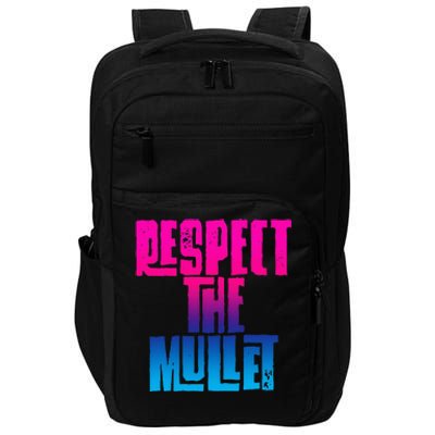 Respect The Mullet Gulf Shores Alabama Fishing Impact Tech Backpack