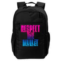 Respect The Mullet Gulf Shores Alabama Fishing Daily Commute Backpack