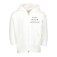 Reelect That Motherfucker Funny Political Toddler Zip Fleece Hoodie