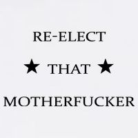Reelect That Motherfucker Funny Political USA-Made Doggie Bandana