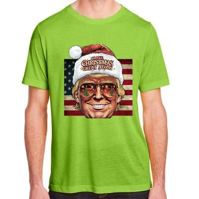 Retro Trump Make Christmas Great Again 2025 Inauguration Gift Adult ChromaSoft Performance T-Shirt