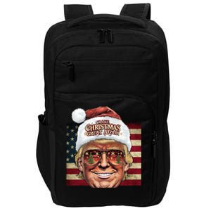 Retro Trump Make Christmas Great Again 2025 Inauguration Gift Impact Tech Backpack