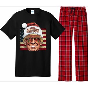 Retro Trump Make Christmas Great Again 2025 Inauguration Gift Pajama Set