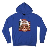 Retro Trump Make Christmas Great Again 2025 Inauguration Gift Hoodie