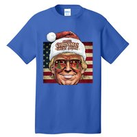 Retro Trump Make Christmas Great Again 2025 Inauguration Gift Tall T-Shirt