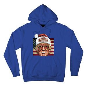 Retro Trump Make Christmas Great Again 2025 Inauguration Gift Tall Hoodie