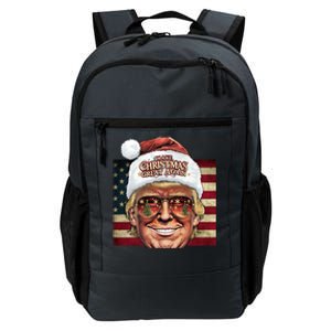 Retro Trump Make Christmas Great Again 2025 Inauguration Gift Daily Commute Backpack