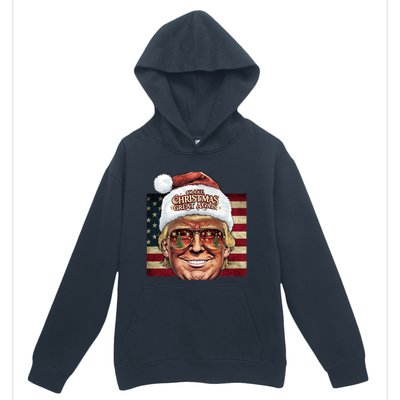 Retro Trump Make Christmas Great Again 2025 Inauguration Gift Urban Pullover Hoodie