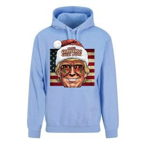 Retro Trump Make Christmas Great Again 2025 Inauguration Gift Unisex Surf Hoodie