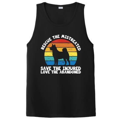 Rescue The Mistreated Meaningful Gift As A Dog Rescue Gift PosiCharge Competitor Tank