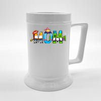 Retro Toy Mom Happy Mother Family Matching Beer Stein