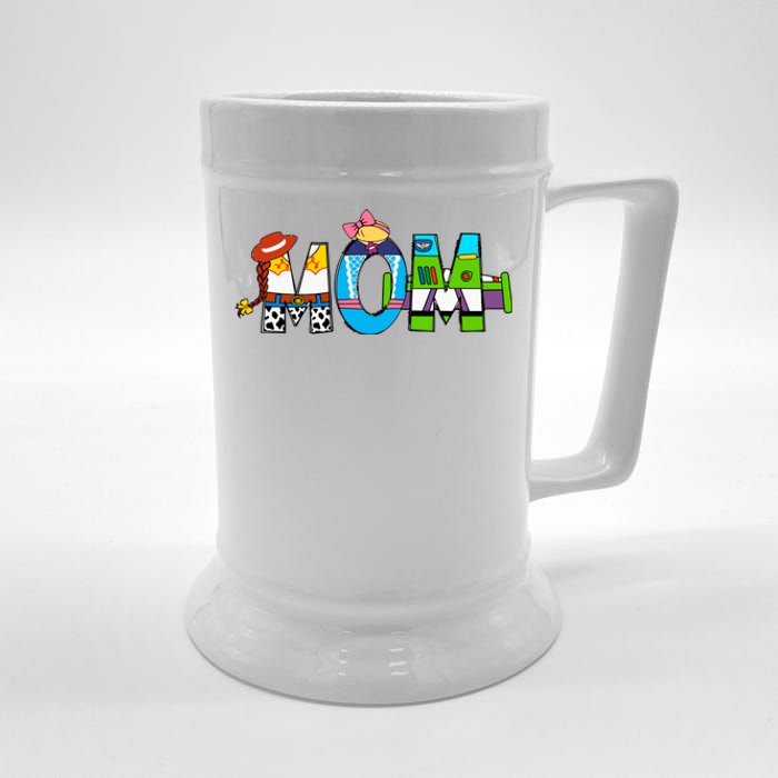 Retro Toy Mom Happy Mother Family Matching Beer Stein