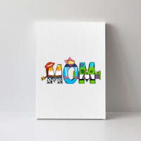 Retro Toy Mom Happy Mother Family Matching Canvas