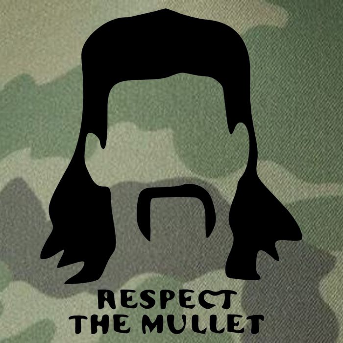 Respect The Mullet It's Mullet Time Funny Redneck Mullet Legacy Tie Dye Trucker Hat