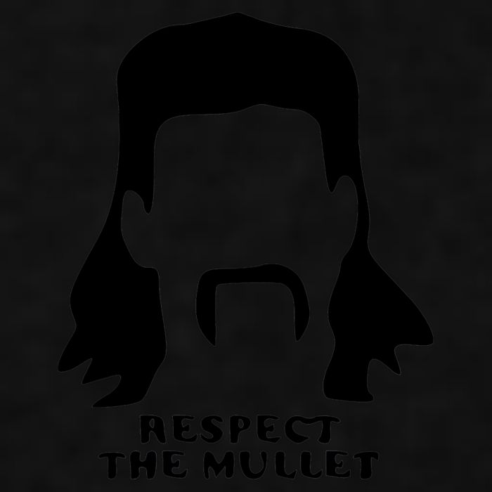 Respect The Mullet It's Mullet Time Funny Redneck Mullet Ladies PosiCharge Tri-Blend Wicking Tank