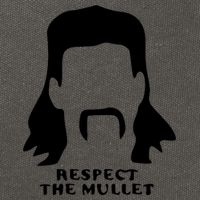 Respect The Mullet It's Mullet Time Funny Redneck Mullet Cotton Canvas Backpack