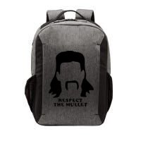 Respect The Mullet It's Mullet Time Funny Redneck Mullet Vector Backpack