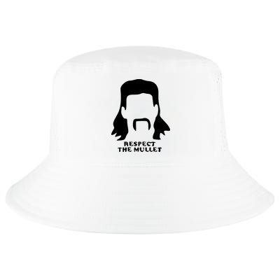 Respect The Mullet It's Mullet Time Funny Redneck Mullet Cool Comfort Performance Bucket Hat