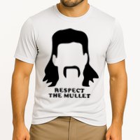 Respect The Mullet It's Mullet Time Funny Redneck Mullet Performance Shirt
