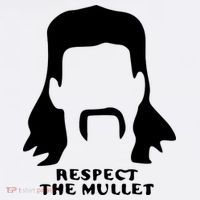 Respect The Mullet It's Mullet Time Funny Redneck Mullet Performance Shirt