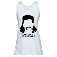 Respect The Mullet It's Mullet Time Funny Redneck Mullet Ladies Essential Flowy Tank