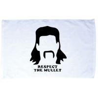 Respect The Mullet It's Mullet Time Funny Redneck Mullet Microfiber Hand Towel
