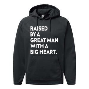 Reclaim The Month Sacred Heart Image June Month Performance Fleece Hoodie