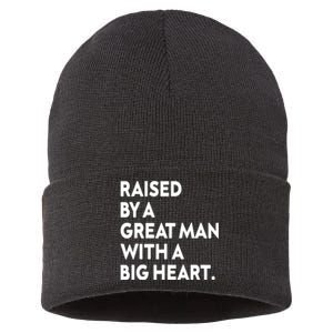 Reclaim The Month Sacred Heart Image June Month Sustainable Knit Beanie