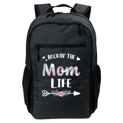 Rockin' The Mom Life Proud Grandma Mothers Day Funny Gift Daily Commute Backpack