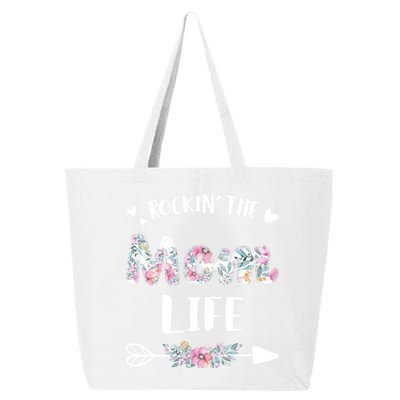 Rockin' The Mom Life Proud Grandma Mothers Day Funny Gift 25L Jumbo Tote