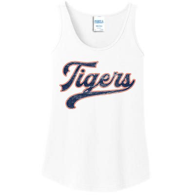 Retro Tigers Nickname Ladies Essential Tank