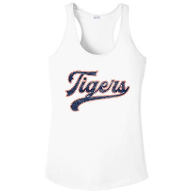 Retro Tigers Nickname Ladies PosiCharge Competitor Racerback Tank