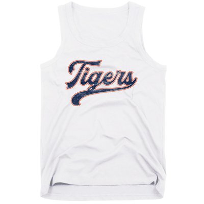 Retro Tigers Nickname Tank Top