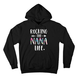 Rocking The Nana Life New Grandma Granny To Be Gigi Mimi Hoodie