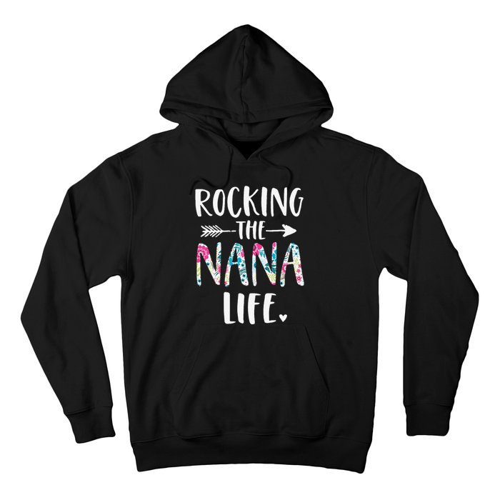 Rocking The Nana Life New Grandma Granny To Be Gigi Mimi Hoodie