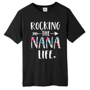 Rocking The Nana Life New Grandma Granny To Be Gigi Mimi Tall Fusion ChromaSoft Performance T-Shirt